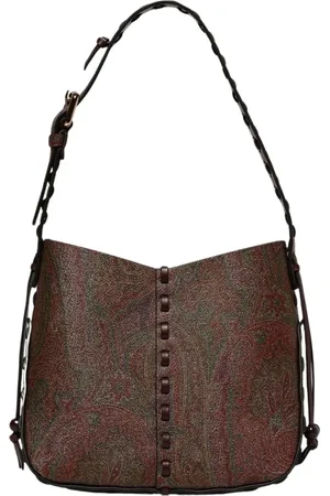 Etro Femme, Sacs, Rouge, Taille: ONE Size Sac à bandoulière Paisley Bordeaux