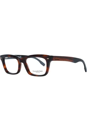 Ermenegildo Zegna Homme, Accessoires, Brun, Taille: ONE Size Monture optique