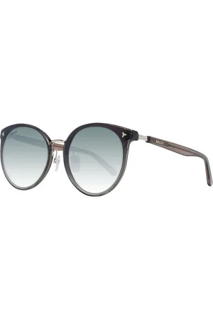 Bally Femme, Accessoires, Noir, Taille: ONE Size Femmes Noires Lunettes de Soleil Rondes Gradient