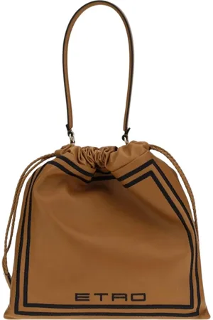 Etro Femme, Sacs, Brun, Taille: ONE Size Sac à Bandoulière en Cuir