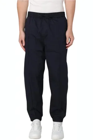 Armani Exchange Homme, Pantalons, Bleu, Taille: W32 Pantalon Décontracté Bleu Coupe Moderne