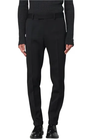 Dolce & Gabbana Homme, Pantalons, Noir, Taille: M Pantalon Noir Élégant