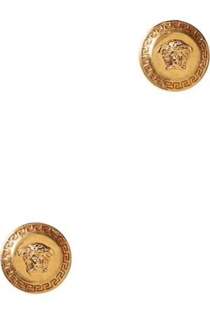 VERSACE Femme, Accessoires, Jaune, Taille: ONE Size Boucles d