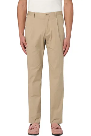 Etro Homme, Pantalons, , Taille: L Pantalon Bleu Plissé Avec Poches Zippées