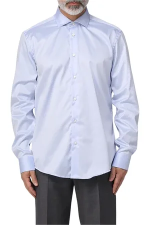 Brian Dales Homme, Chemises, Bleu, Taille: M Chemise Élégante Bleue