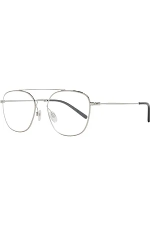 Bally Homme, Accessoires, Gris, Taille: ONE Size Montures Optiques Grises pour Hommes