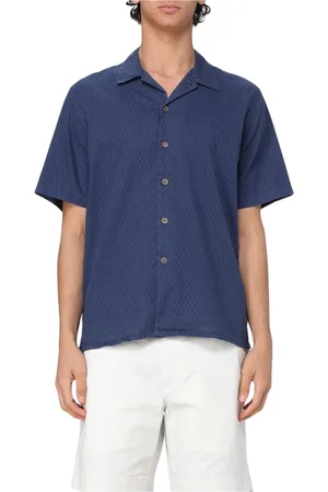 Paul Smith Homme, Chemises, Bleu, Taille: M Chemise Bleue en Coton Texturé