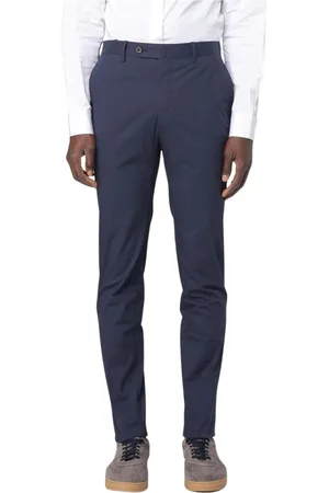 PT Torino Homme, Pantalons, Bleu, Taille: M Pantalon en coton d