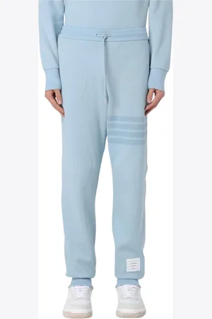 Thom Browne Homme, Pantalons, Bleu, Taille: S Pantalon de survêtement bleu élégant pour homme