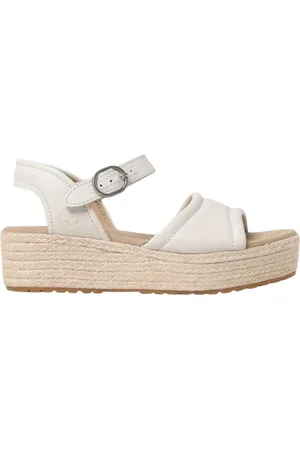 Timberland Femme, Chaussures, , Taille: 36 EU Sandales Plates en Cuir