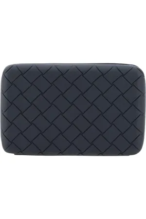 Bottega Veneta Homme, Sacs, Noir, Taille: ONE Size Pochette à Fermeture Éclair Noire