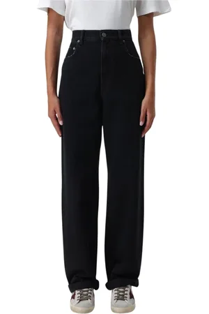 Golden Goose Femme, Jeans, Noir, Taille: W26 Jeans larges noirs élégants