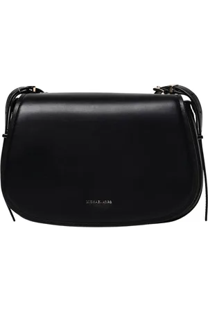 Michael Kors Femme, Sacs, Noir, Taille: ONE Size Sac Bandoulière en Cuir Noir