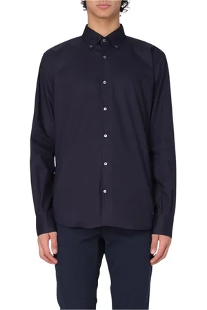 BROOKSFIELD Homme, Chemises, Bleu, Taille: 2XL Chemise Classique Blanche en Coton