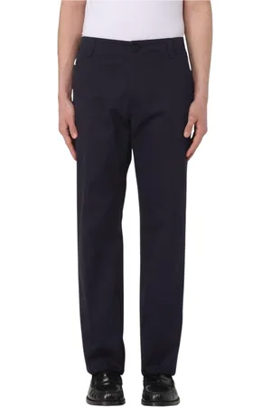 VERSACE Homme, Pantalons, Bleu, Taille: L Pantalon Slim Fit Bleu
