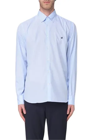 BROOKSFIELD Homme, Chemises, Bleu, Taille: 5XL Chemise Blanche Style Décontracté