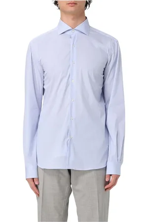 FAY Homme, Chemises, Bleu, Taille: XL Chemise Élégante Bleue
