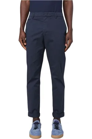 Dondup Homme, Pantalons, Bleu, Taille: W34 Style Classique Pantalon Homme Bleu