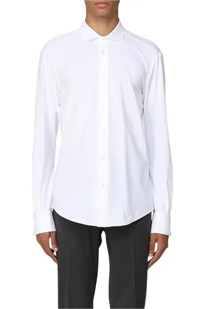 Brian Dales Homme, Chemises, Blanc, Taille: S Chemise blanche intemporelle