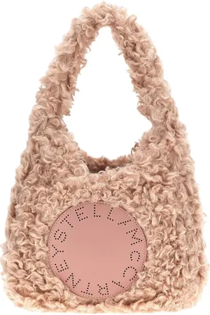Stella McCartney Femme, Sacs, Rose, Taille: ONE Size Sac Mini Tote Rose Shaggy Deer