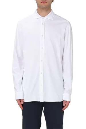 FAY Homme, Chemises, Blanc, Taille: 2XL Chemise Blanche en Coton Élégante Homme