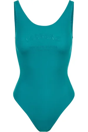 Iceberg Femme, Maillots de bain, Bleu, Taille: 38 FR Maillot de bain une pièce de style olympique en cobalt avec logo ton sur ton