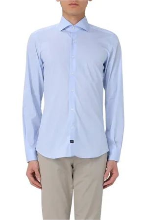 FAY Homme, Chemises, Bleu, Taille: 4XL Chemise Bleue