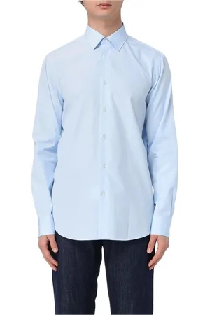 Paul Smith Homme, Chemises, Bleu, Taille: M Chemise Classique Blanche en Coton