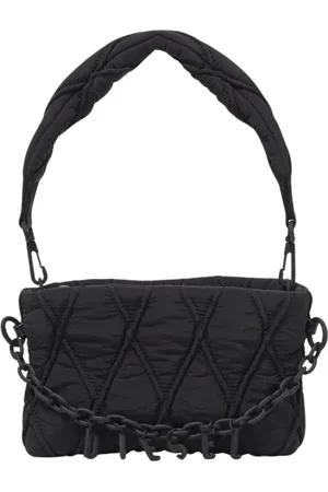 Diesel Femme, Sacs, Noir, Taille: ONE Size Sac à Bandoulière Matelassé à Chaîne