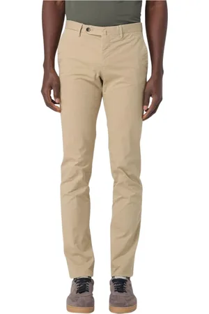 PT Torino Homme, Pantalons, , Taille: S Pantalon en Coton Style Classique