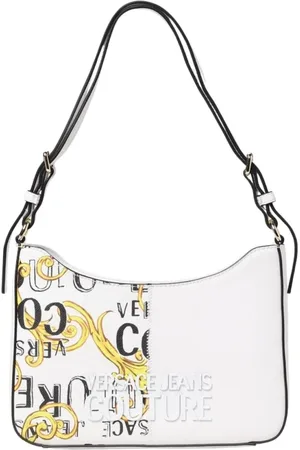 VERSACE Femme, Sacs, Blanc, Taille: ONE Size Sac à bandoulière à motif baroque