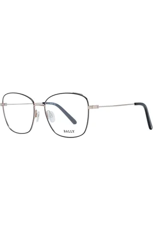 Bally Femme, Accessoires, Noir, Taille: ONE Size Montures Optiques Noires pour Femmes Style Papillon