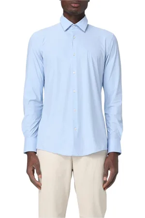 HUGO BOSS Homme, Chemises, Bleu, Taille: 5XL Chemise Classique Boss Bleue