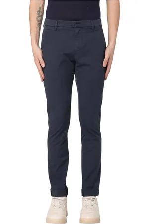Dondup Homme, Pantalons, Bleu, Taille: W38 Polyvalent Gris Casual Chinos Pantalon