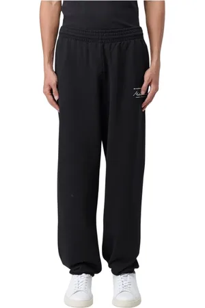 MARTINE ROSE Homme, Pantalons, Noir, Taille: S Pantalons de survêtement Signature Noirs