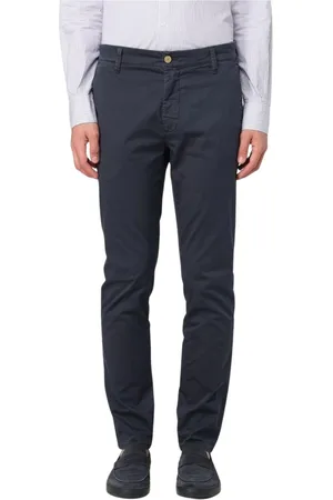 Jeckerson Homme, Pantalons, Bleu, Taille: W30 Pantalon Slim Fit Casual