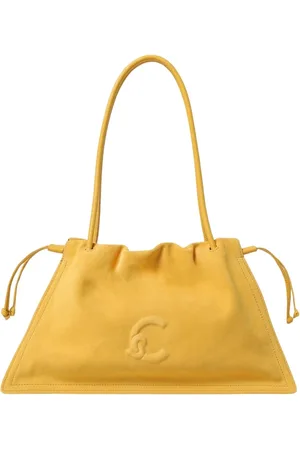 Coccinelle Femme, Sacs, Jaune, Taille: ONE Size Sac à Bandoulière Beige Cordon Élégant Stylish