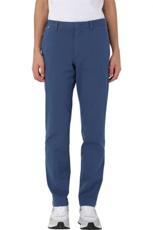 HUGO BOSS Homme, Pantalons, Bleu, Taille: 2XL Pantalon SlimFit en Coton Stretch Bleu
