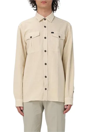 FAY Homme, Chemises, , Taille: L Chemise en coton avec poches poitrine
