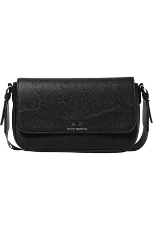 Armani Exchange Femme, Sacs, Noir, Taille: ONE Size Sac à Bandoulière Noir avec Style