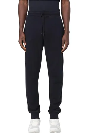 C.P. Company Homme, Pantalons, Bleu, Taille: S Pantalon de survêtement bleu coupe décontractée
