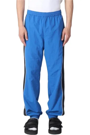 AMBUSH Homme, Pantalons, Bleu, Taille: S Pantalon de Piste Bleu à Rayures Latérales