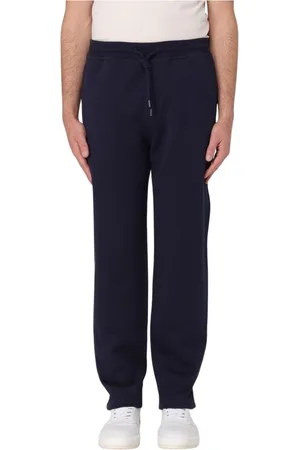 Brunello Cucinelli Homme, Pantalons, Bleu, Taille: S Pantalon de survêtement bleu décontracté