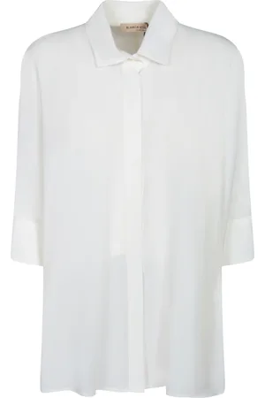 BLANCA Femme, Blouses et Chemises, Blanc, Taille: 34 FR T-shirt blanc avec manches chauve-souris