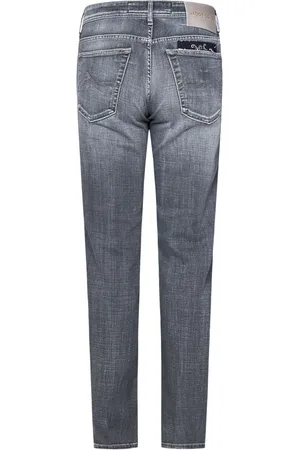 Jacob Cohen Homme, Jeans, Gris, Taille: W38 Jeans Slim Fit Noirs Ss25