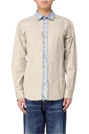 Dsquared2 Homme, Chemises, , Taille: M Chemise Détail Denim