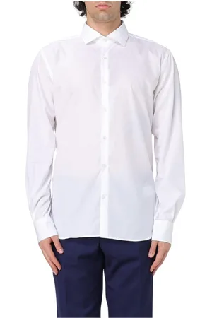 BROOKSFIELD Homme, Chemises, Blanc, Taille: 3XL Chemise classique en coton blanc