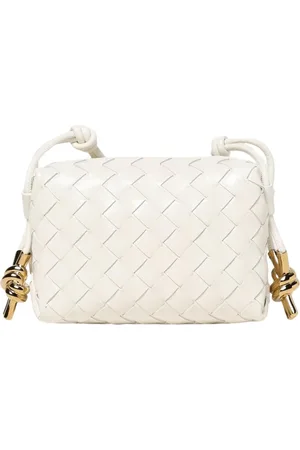 Bottega Veneta Femme, Sacs, Blanc, Taille: ONE Size Sac Bandoulière Mini Blanc Style Chic