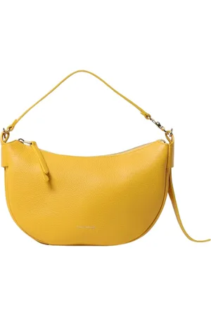 Coccinelle Femme, Sacs, Jaune, Taille: ONE Size Sac à bandoulière en cuir noir