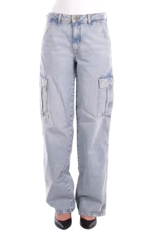 Guess Femme, Jeans, Bleu, Taille: W25 Jeans avec Logo au Dos